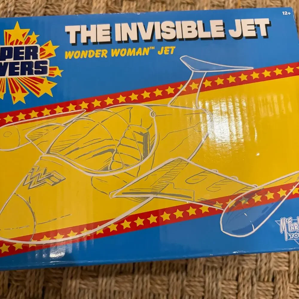 McFarlane Toys DC Super Powers The Invisible Jet Wonder Woman Jet New